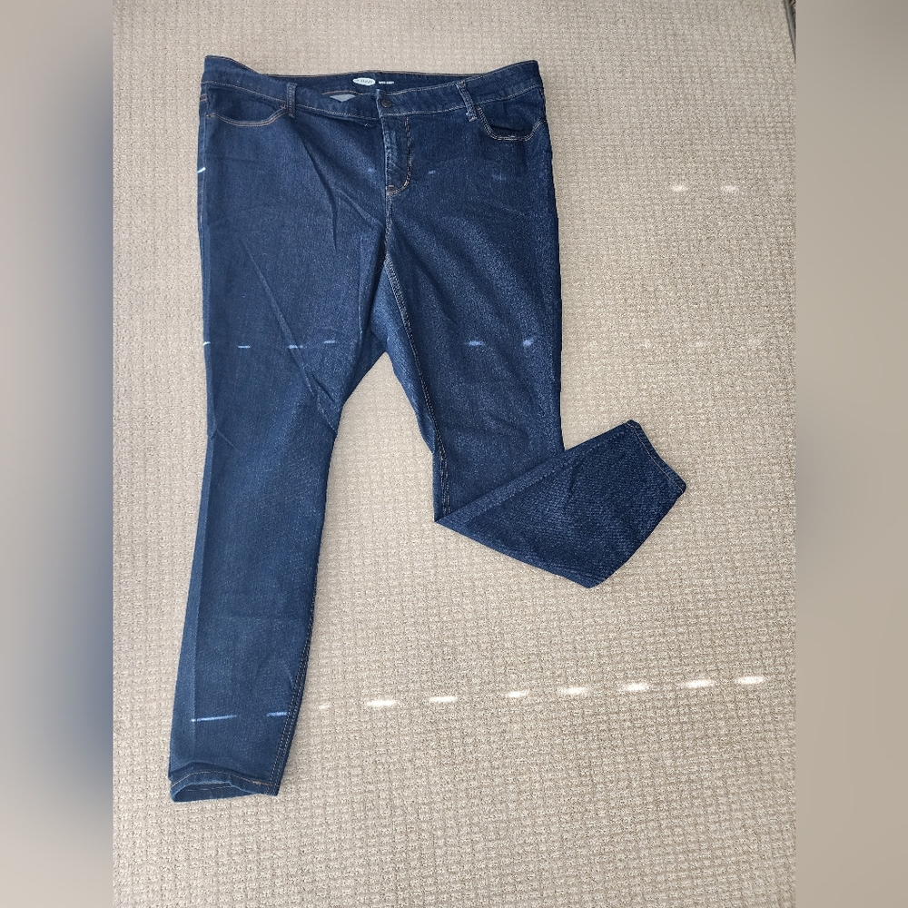 Size 20 Old Navy Super Skinny Women's Blue Jeans